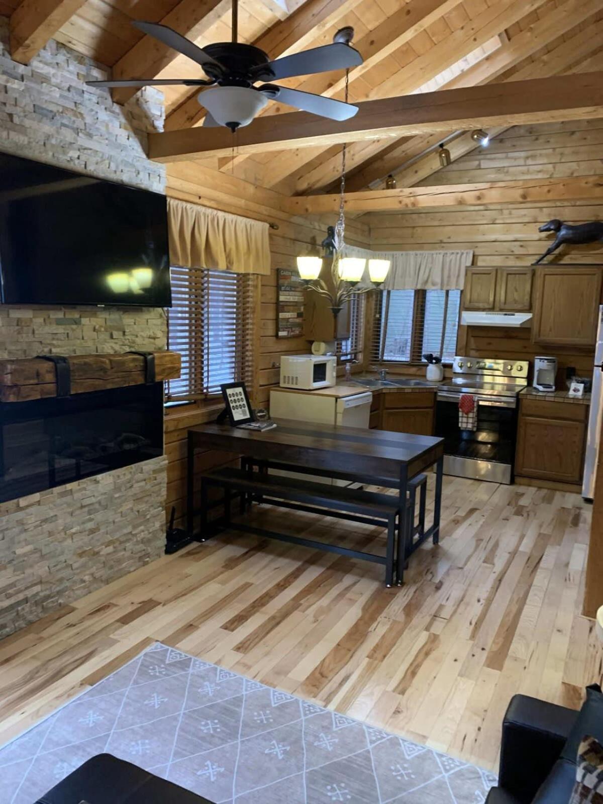 Crystal Mountain Cabin-Shuttle Pass Included! Thompsonville Ngoại thất bức ảnh